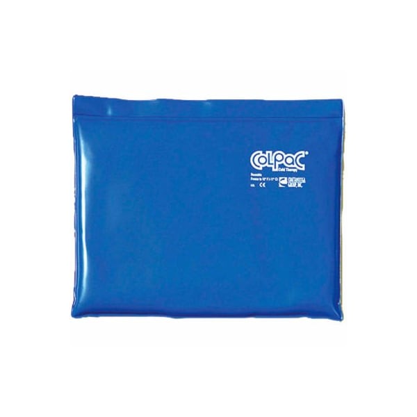 ColPaC Blue Vinyl Reusable Cold Pack, Standard, 11" x 14", 12/PK